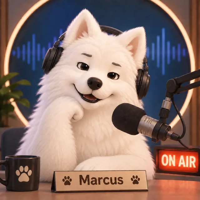 เมฆหน้าไมโครโฟนในสตูดิโอ Socrates Radio